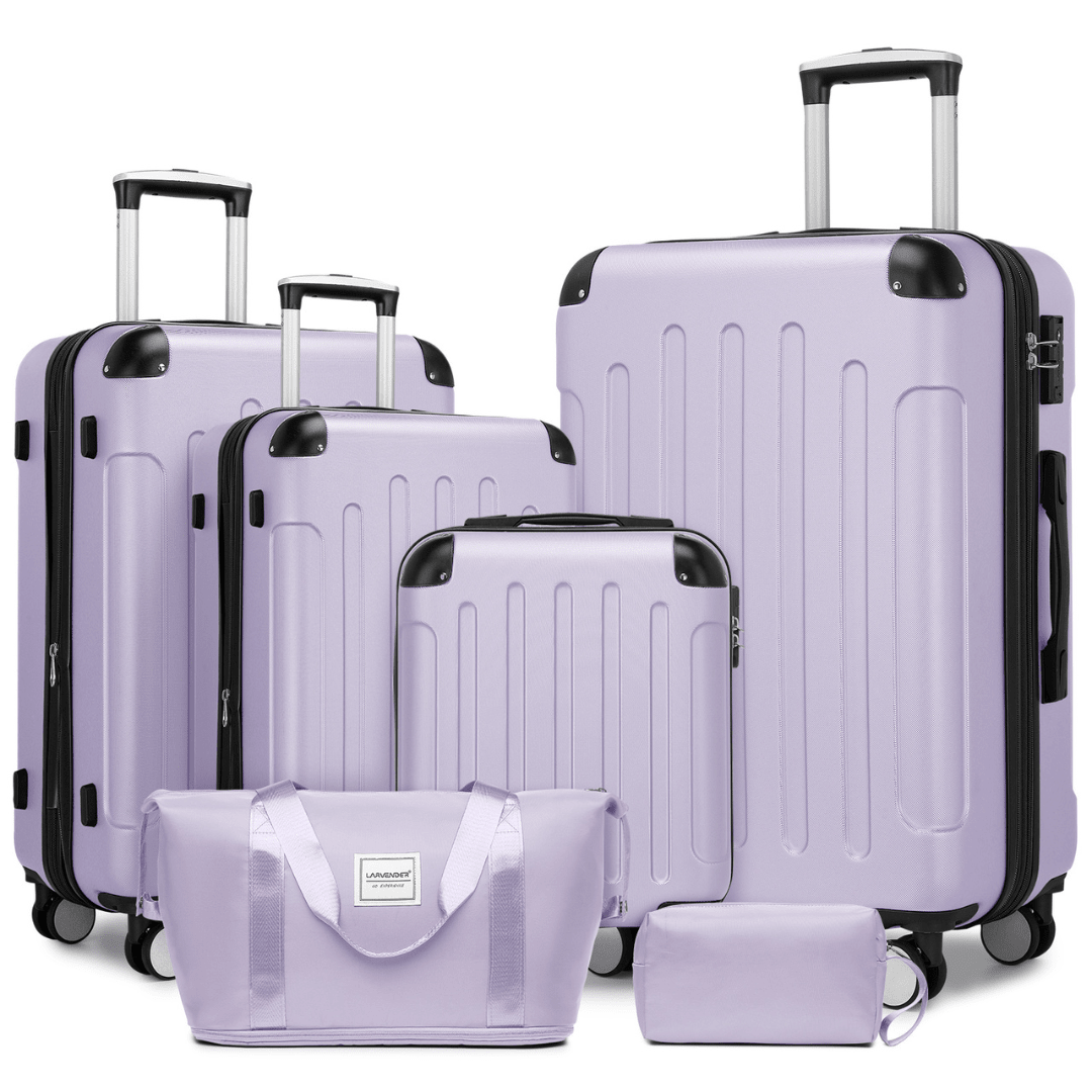 Valija Rígida Larvender Venecia 18" - Carry-On Compacta (5656) - Hola mundo