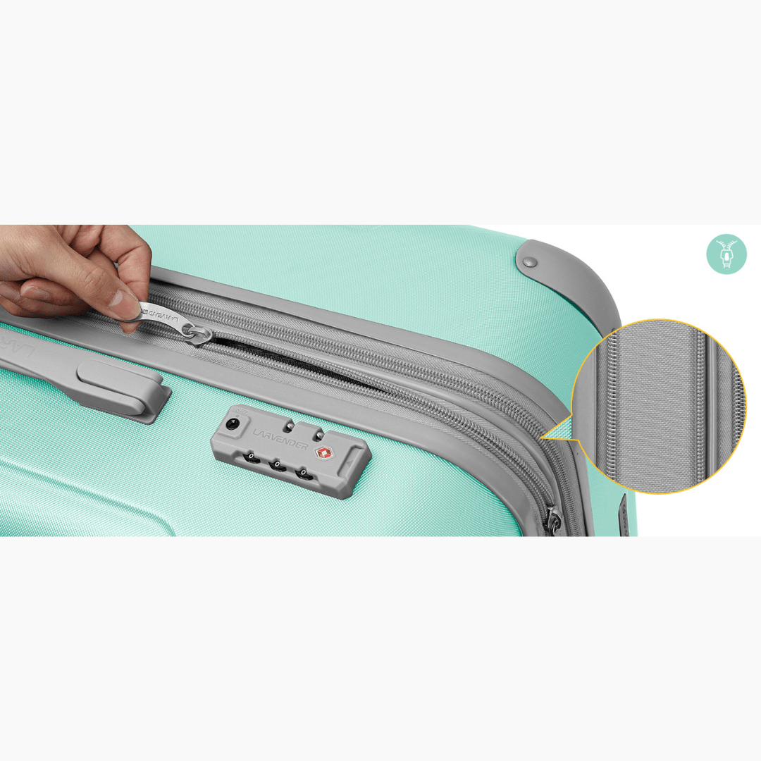 Valija Rígida Larvender Venecia 18" - Carry-On Compacta (5656) - Hola mundo